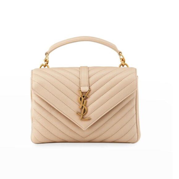 SAINT LAURENT Handbags - YSL SAINT LAURENT COLLEGE MEDIUM IN QUILTED LEATHER